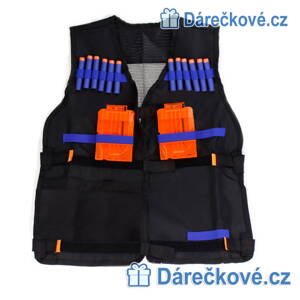 Vesta typu Nerf pro každého střelce - černá