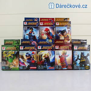 8ks postaviček Avengers kompatibilní s lego