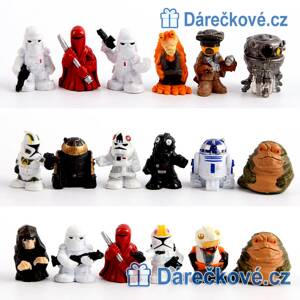Mini figurky Star Wars, 18 ks