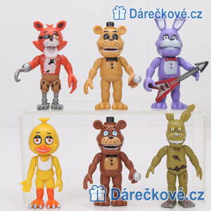 Figurky ze hry Five Nights at Freddy's, 6 ks (3 sety)