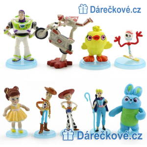Figurky z pohádky Toy Story 4, vel. 5-8cm, 9 ks
