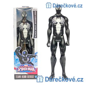 Pohyblivá figurka černý Spiderman 30cm