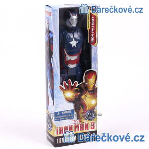 Pohyblivá figurka IronMan Patriot 30cm