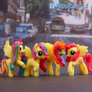Krásní barevní poníci 4ks (My Little Pony)