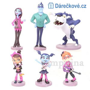 Figurky ze seriálu Vampirina, 6 ks