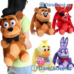 Plyšový batoh ze hry Five Nights at Freddy's, vel.33cm