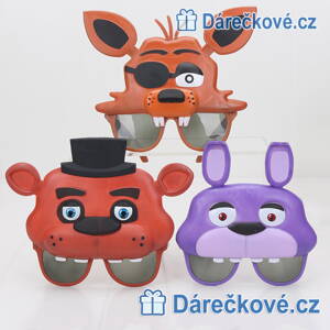 Brýle ze hry Five Nights at Freddy's (karnevalová maska)