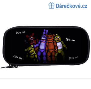 Školní penál na zip ze hry Five Nights at Freddy's
