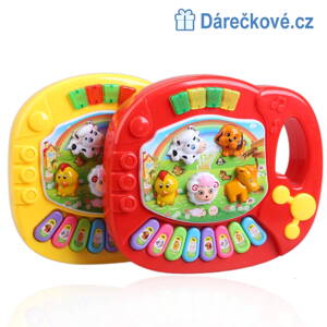 Hudební, vzdělávací piánko 