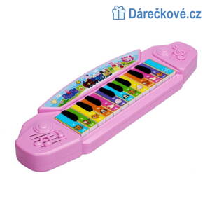 Dětské piánko fialové