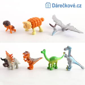 Akční figurky Hodný dinosaurus 7ks