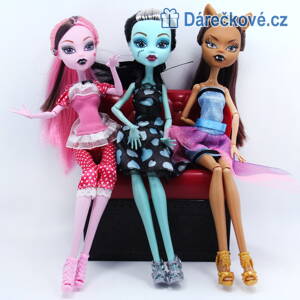 Panenky Fashion Doll, velikost 28cm, 3ks 
