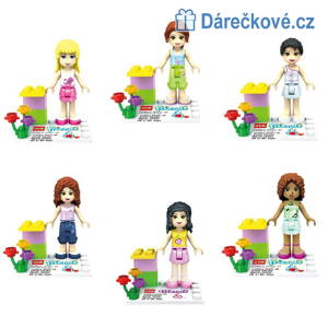 Friends Girls, 6 ks, kompatibilní s Lego 
