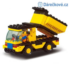 Nákladní sklápěcí auto, 93 dílků, kompatibilní s Lego 