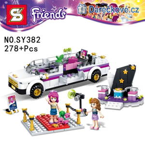 Popová hvězda, 278 dílků, kompatibilní s Lego 