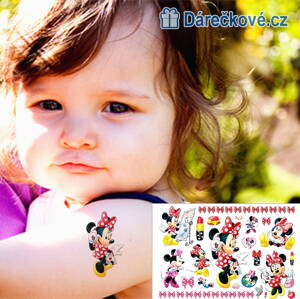 Dočasné tetování pro děti Minnie 