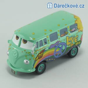 Fillmore - kovové autíčko 1:55, Disney Pixar Cars (auta)