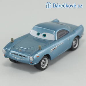 Finn McMissile - kovové autíčko 1:55, Disney Pixar Cars (auta)