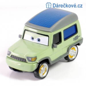 Miles Axlerod - kovové autíčko 1:55, Disney Pixar Cars