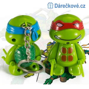 Led klíčenka na klíče Ninja želvy