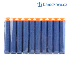 Náhradní náboje s příchytkami do pistole Nerf 100 Ks 7.2cm 