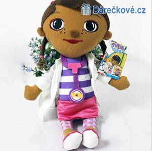 Plyšová Doktorka Plyšáková (Doc Mcstuffins), vel. 28cm 