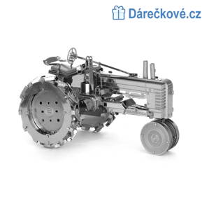 Stavebnice 3D puzzle z kovových dílků - Traktor