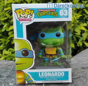 Figurka POP Ninja želvy - Leonardo