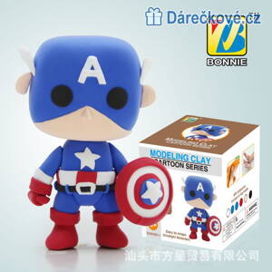 3D modelína Avengers typu Play-Doh - Kapitán Amerika