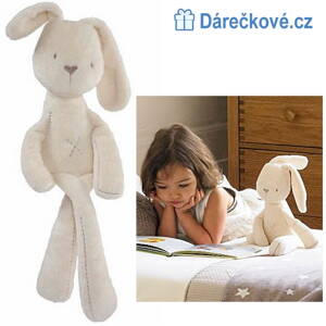 Velký heboučký plyšový králíček usínáček, vel. 40cm