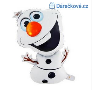 Foliový balón Olaf Ledové království, vel. 72x43cm (Frozen) 
