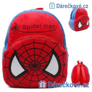 Dětský plyšový batoh (batůžek) s motivem Spiderman (Avengers)