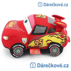 Plyšový McQueen z pohádky Auta (Disney Pixar Cars)