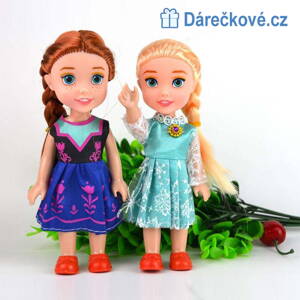 2x panenka Elza a Anna z ledového království (Frozen)