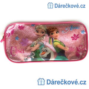 Penál do školy s motovem Ledové království (Elza a Anna, Frozen) 