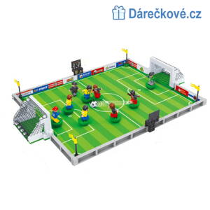 Stavebnice fotbalového hřiště typu lego