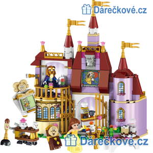 Začarovaný zámek Princezny Belle, 379 dílků, kompatibilní s Lego