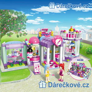 Kosmetický salón, 485 dílků (stavebnice typu Lego)
