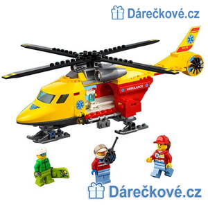 Záchranářský vrtulník, 212 dílků (stavebnice typu Lego)