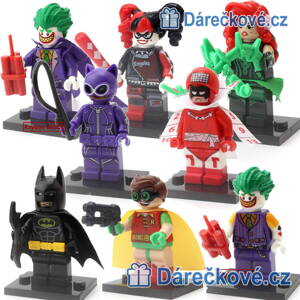 Figurky z filmu Batman, 8 ks, kompatibilní s Lego
