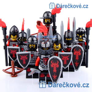 Rytíři kompatibilní Lego, 8ks  