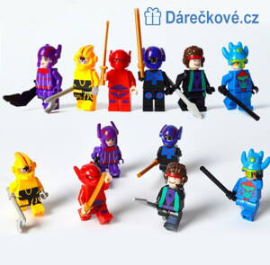 Figurky z pohádky Velká šestka, 6ks, kompatibilní s Lego