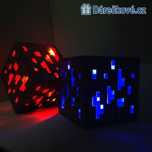 Noční světýlko LED kostka Minecraft
