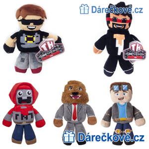 Plyšový hrdinové Minecraft, vel. 18 - 23cm