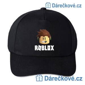 Dětská kšiltovka ze hry Roblox - černá