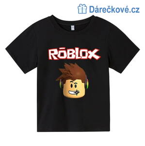 Tričko z oblíbené hry Roblox - černé