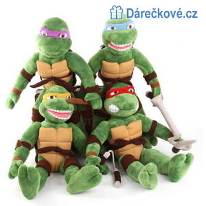 Plyšová želva Ninja 28cm