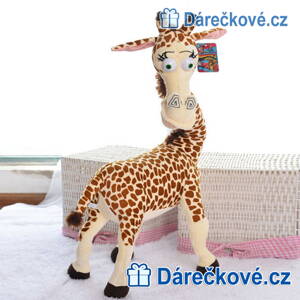 Plyšová žirafa Melman z pohádky Madagaskar