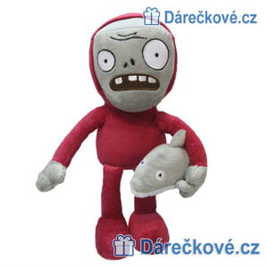 Plyšový zombík ze hry Plants vs. Zombies, vel. 30cm