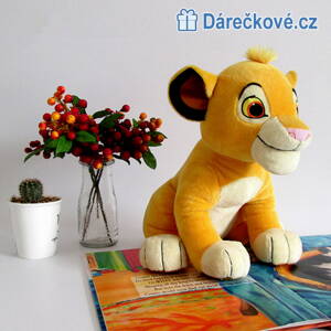 Plyšový lvíček Simba z pohádky Lví král